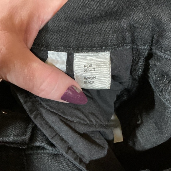 Reformation Cynthia High Rise Straight Jeans Wash Black Size 29 - Picture 12 of 12